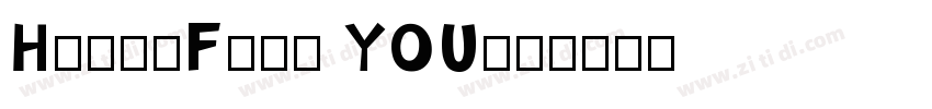 HelloFont YOUmu字体转换